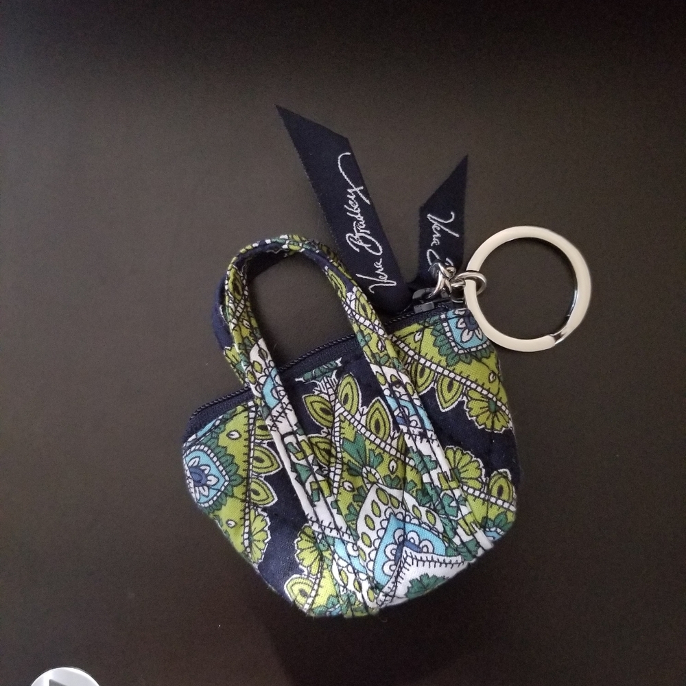 Vera Bradley Mini Purse/Keychain - Picture 2 of 6